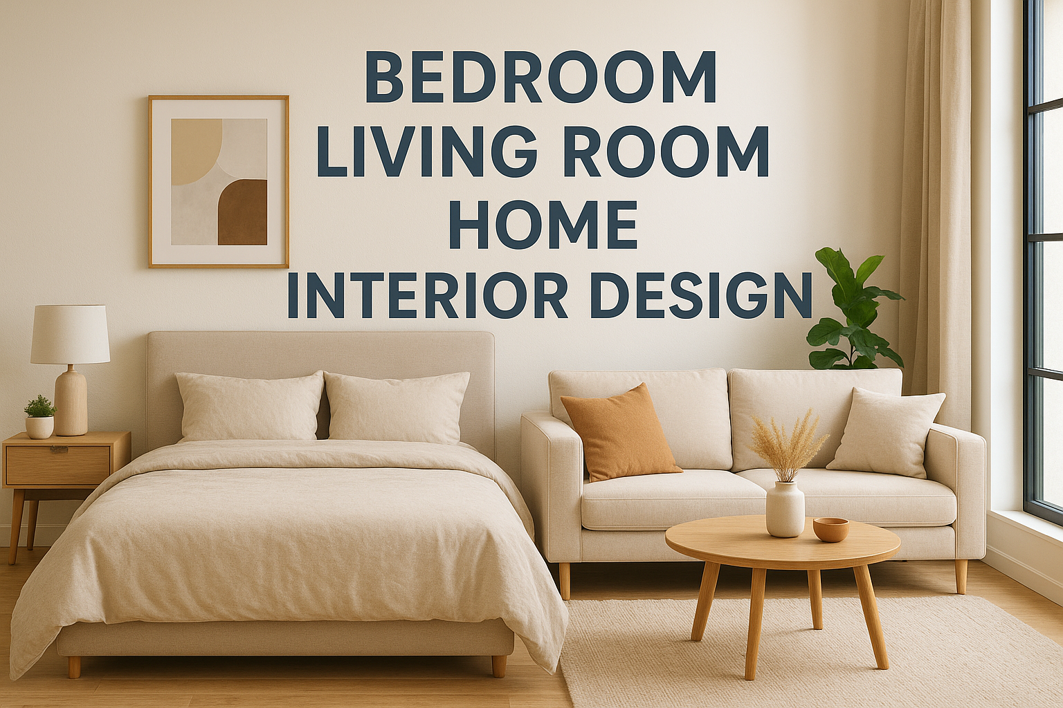 bedroom living room home interior design